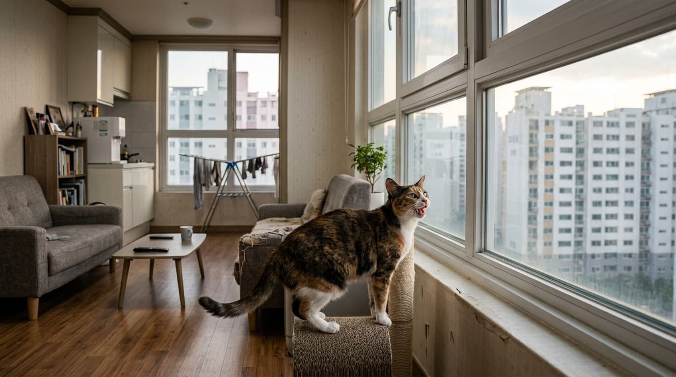 밤잠 설치는 고양이 발정기, 완벽 증상 체크와 대처법