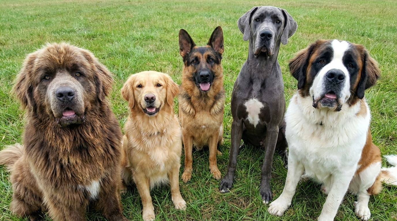듬직한 매력의 대형견, 가족으로 맞이하기 전 꼭 알아야 할 연구 보고서