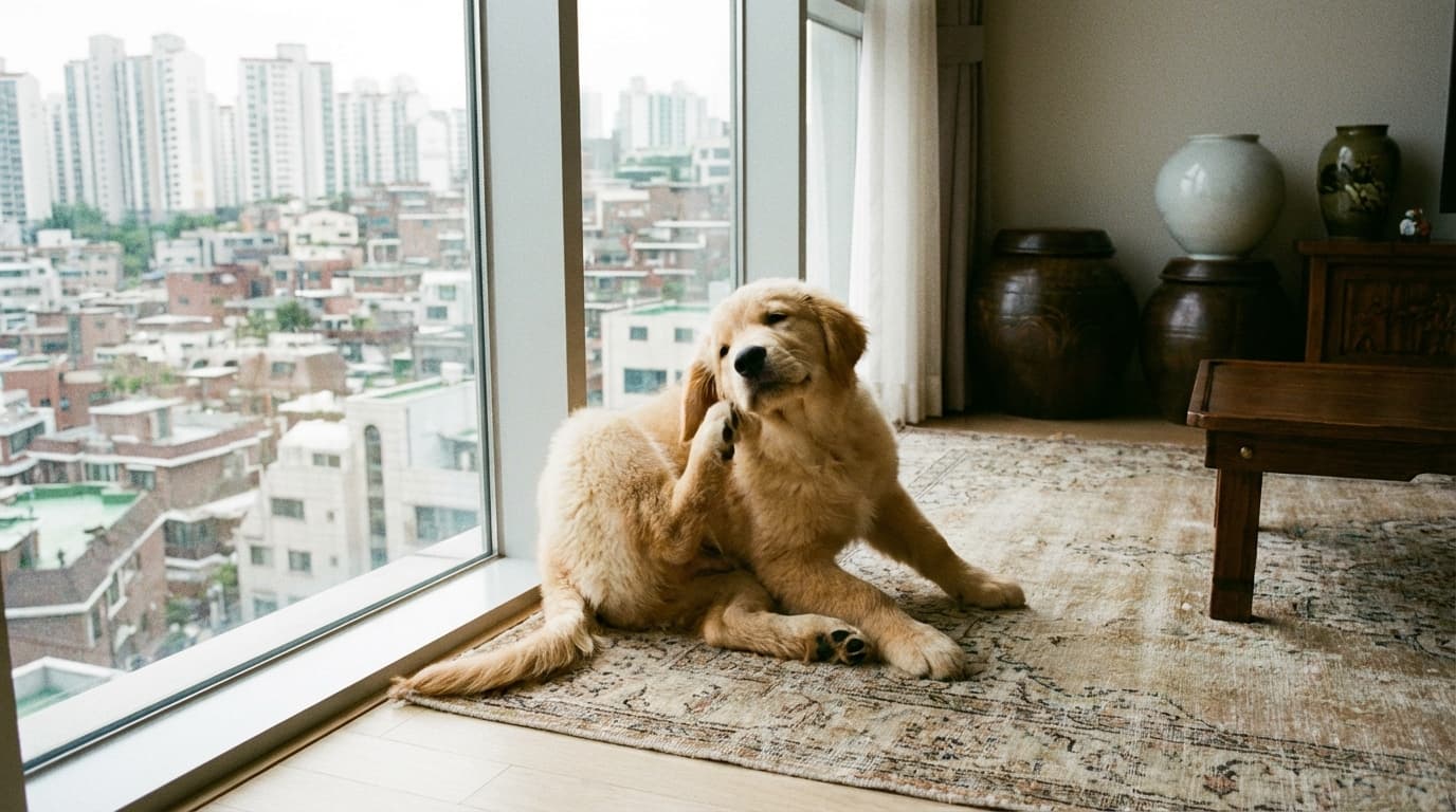 우리 아이가 왜 자꾸 긁을까요? 강아지 가려움증의 원인과 대처법