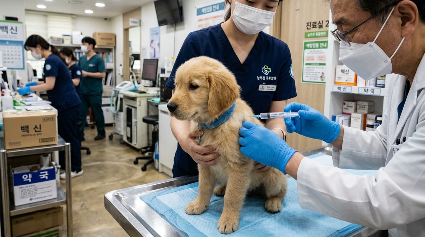 우리 아이 건강을 위한 첫걸음, 강아지 예방접종 시기 완벽 가이드